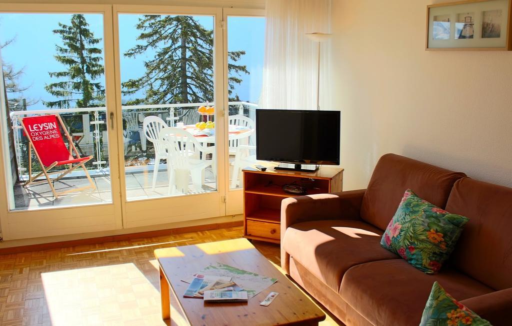 Residences Du Chamossaire Лезен Стая снимка